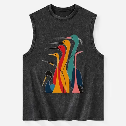 Tokyo-Tiger Various Types Of Cranes Washed Tank