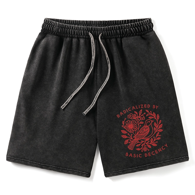 Tokyo-Tiger Pigeon That Was Moved Washed Shorts