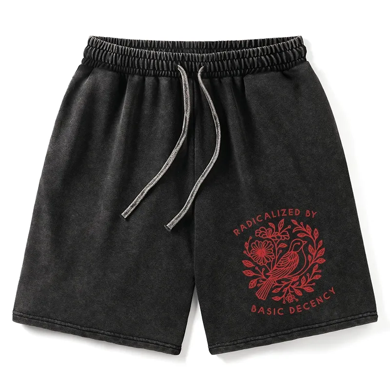 Tokyo-Tiger Pigeon That Was Moved Washed Shorts