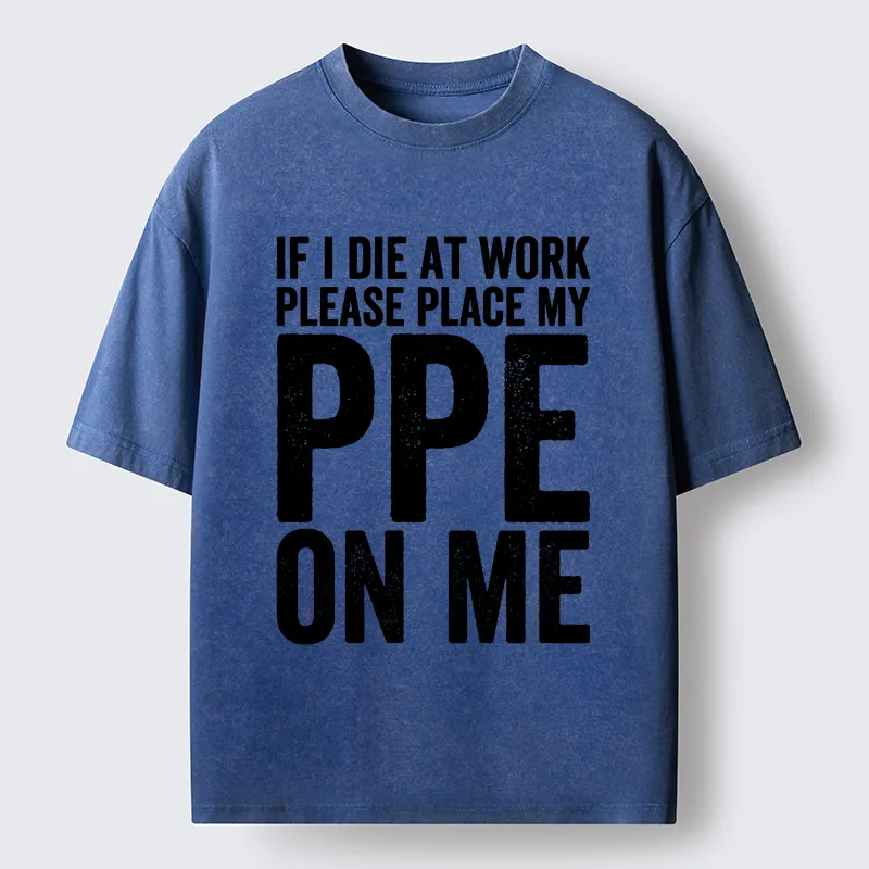 Tokyo-Tiger PPE Funny Washed T-Shirt