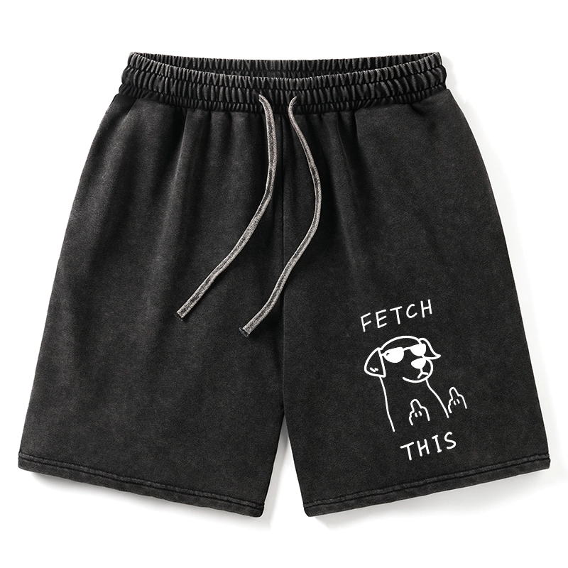 Tokyo-Tiger Rebellious Dog Washed Shorts