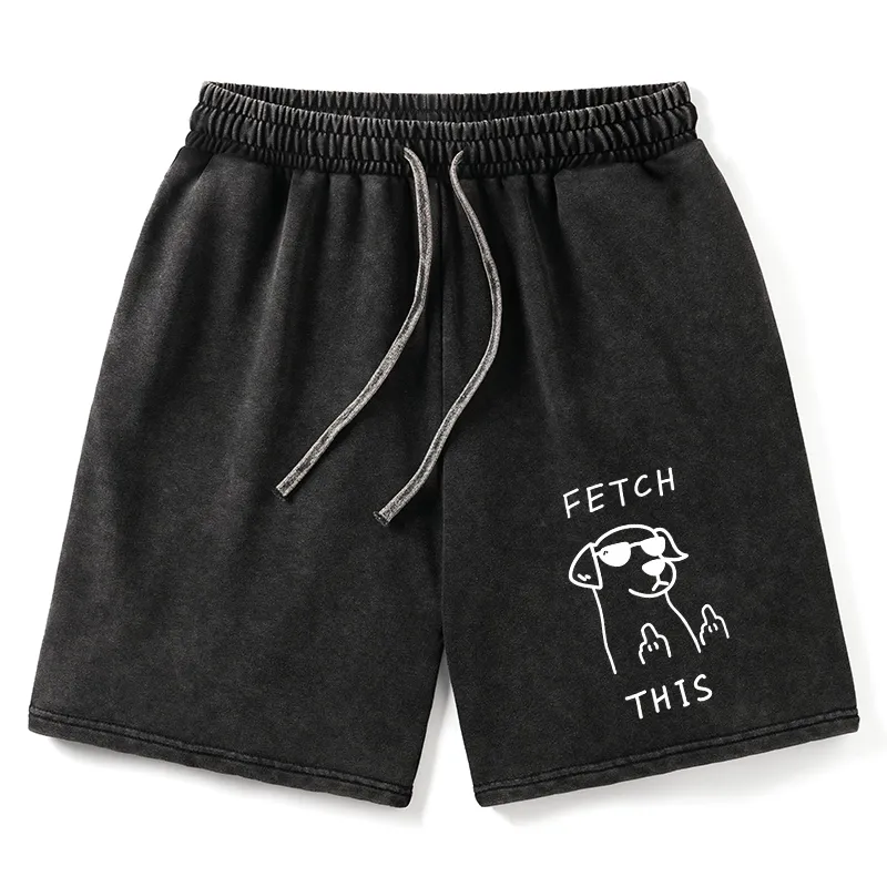 Tokyo-Tiger Rebellious Dog Washed Shorts