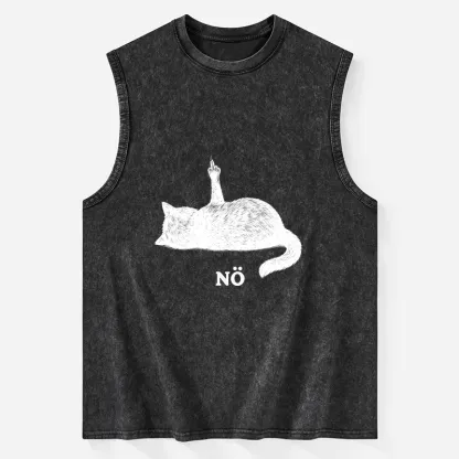 Tokyo-Tiger Cat Refused Washed Tank