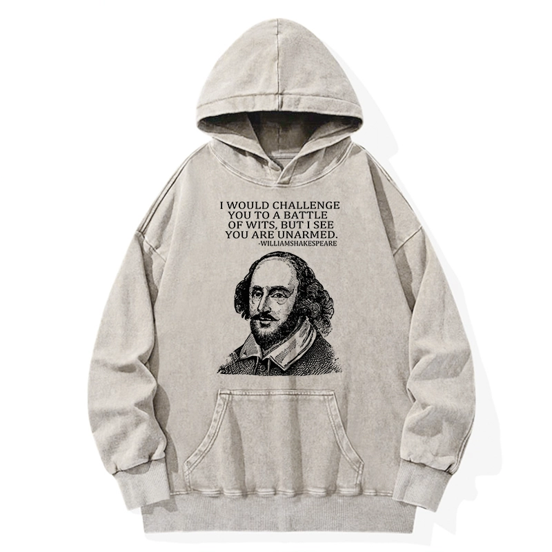 Tokyo-Tiger Your Intelligence Is Inferior To Mine Washed Hoodie