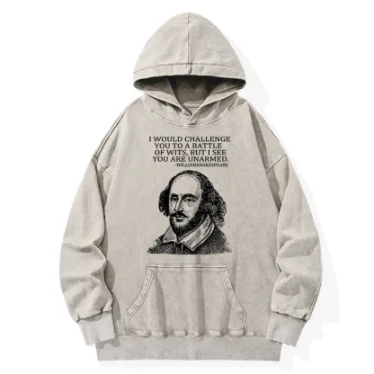 Tokyo-Tiger Your Intelligence Is Inferior To Mine Washed Hoodie