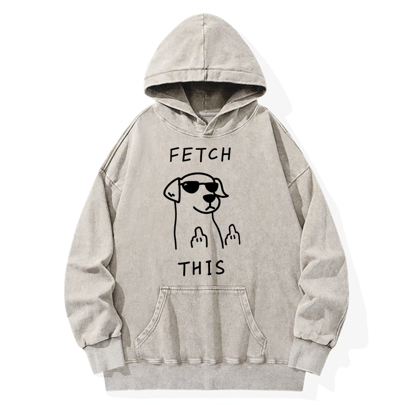 Tokyo-Tiger Rebellious Dog Washed Hoodie