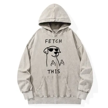 Tokyo-Tiger Rebellious Dog Washed Hoodie