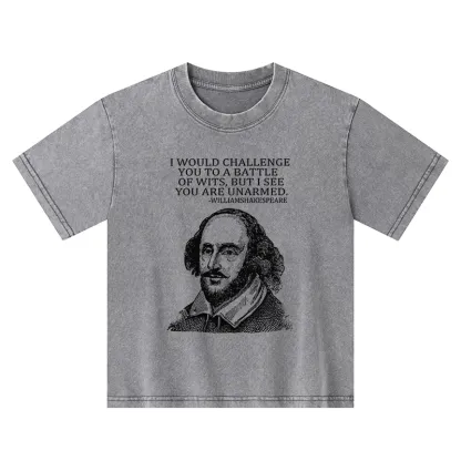 Tokyo-Tiger Your Intelligence Is Inferior To Mine Washed T-Shirt