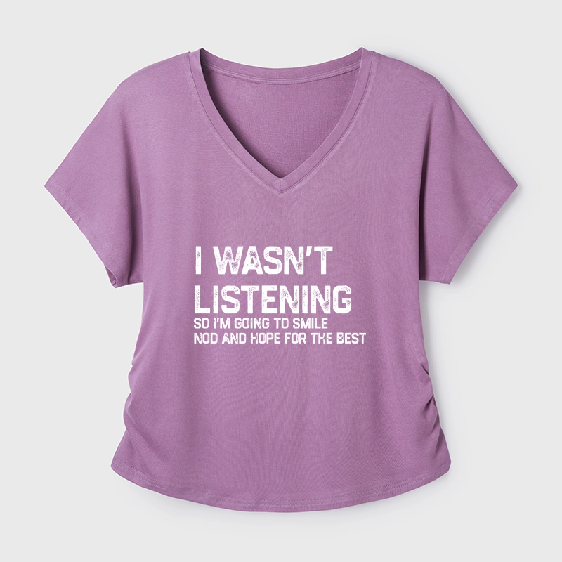 Tokyo-Tiger Indifferent To Everything Modal Dolman Sleeve T-Shirt