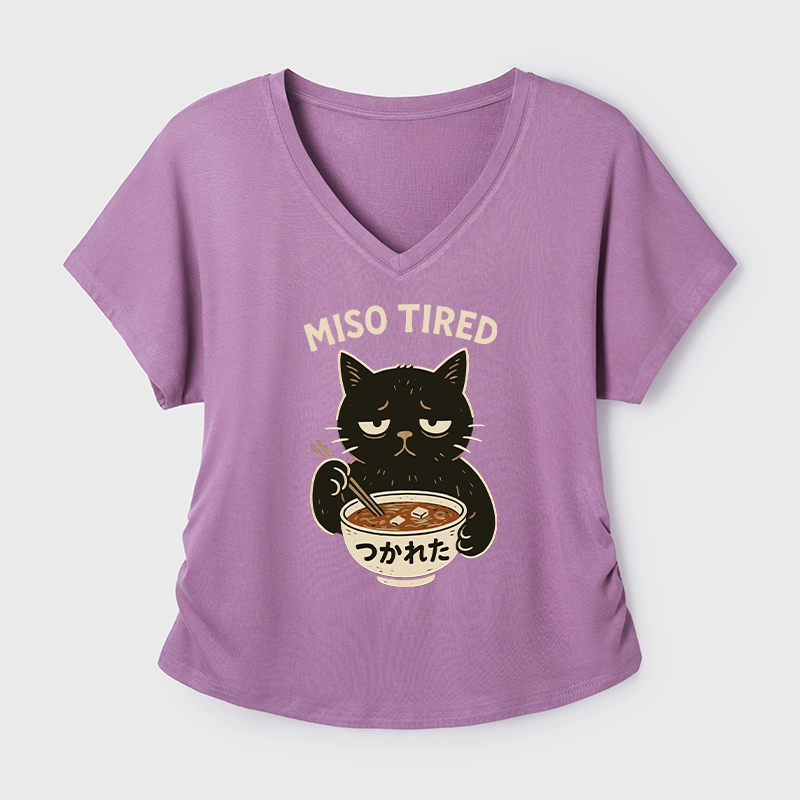 Tokyo-Tiger I’m So Tired Modal Dolman Sleeve T-Shirt