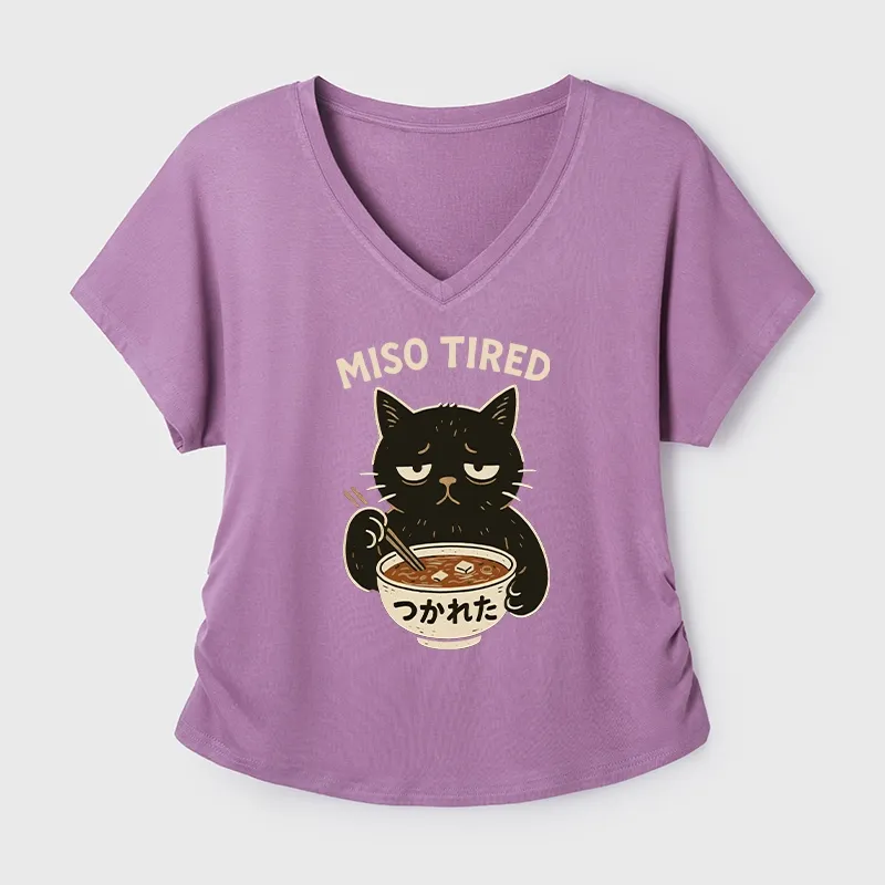 Tokyo-Tiger I’m So Tired Modal Dolman Sleeve T-Shirt
