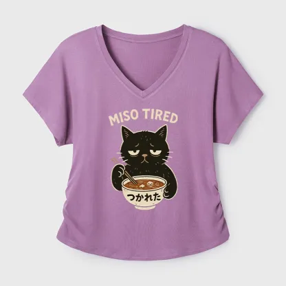 Tokyo-Tiger I’m So Tired Modal Dolman Sleeve T-Shirt