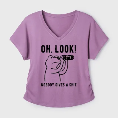 Tokyo-Tiger Frog of Indifference Modal Dolman Sleeve T-Shirt