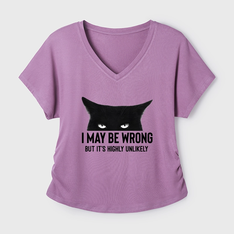 Tokyo-Tiger Cat Can Do No Wrong Modal Dolman Sleeve T-Shirt