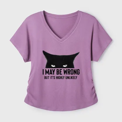 Tokyo-Tiger Cat Can Do No Wrong Modal Dolman Sleeve T-Shirt