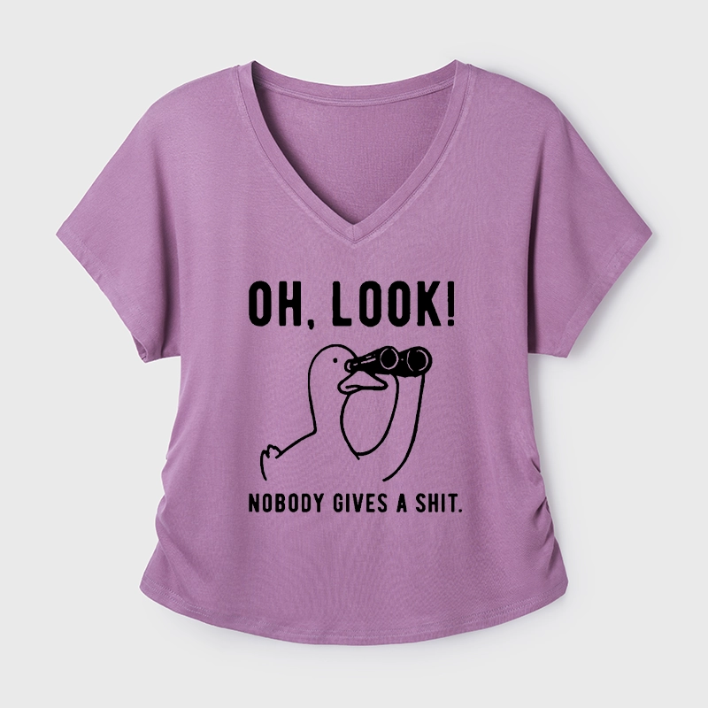 Tokyo-Tiger No One Cares About The Duck Modal Dolman Sleeve T-Shirt