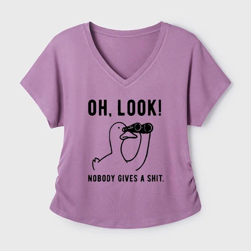 Tokyo-Tiger No One Cares About The Duck Modal Dolman Sleeve T-Shirt