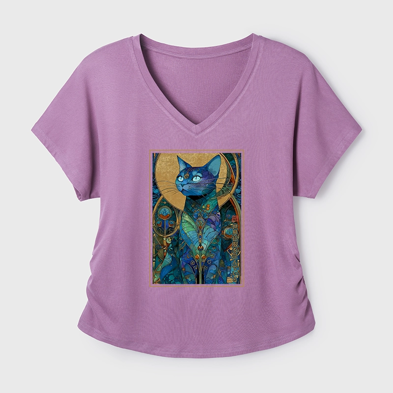 Tokyo-Tiger The Cat’s Plan To Rule Them All Modal Dolman Sleeve T-Shirt