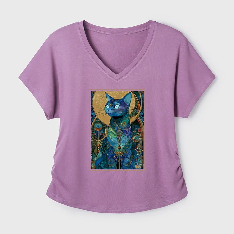 Tokyo-Tiger The Cat’s Plan To Rule Them All Modal Dolman Sleeve T-Shirt