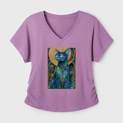 Tokyo-Tiger The Cat’s Plan To Rule Them All Modal Dolman Sleeve T-Shirt