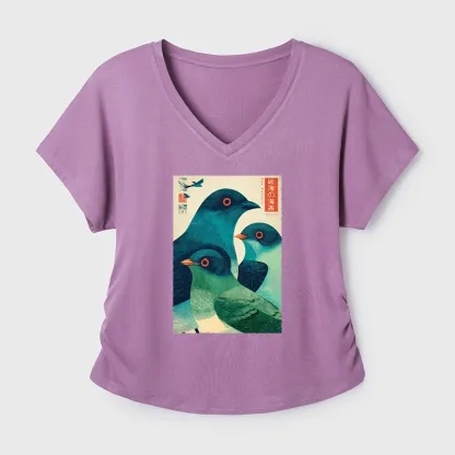 Tokyo-Tiger Petrels Of The Painted Sea Modal Dolman Sleeve T-Shirt