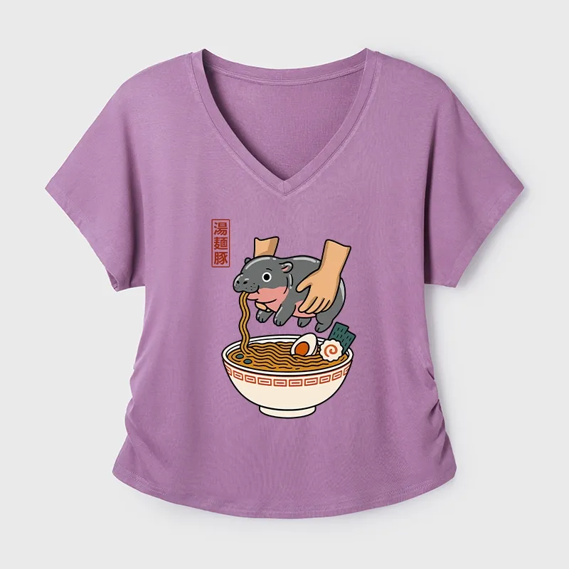 Tokyo-Tiger Noodles Got Me Modal Dolman Sleeve T-Shirt