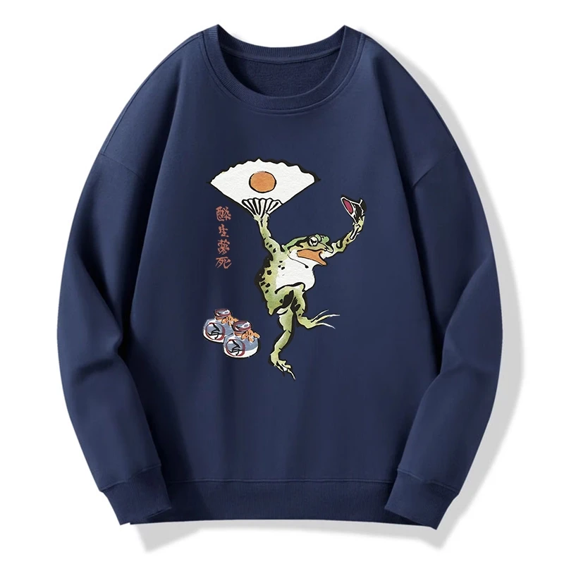 Tokyo-Tiger Dancing Frog Japanese Sweatshirt