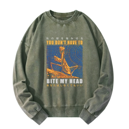 Tokyo-Tiger You Don't Have To Washed Sweatshirt
