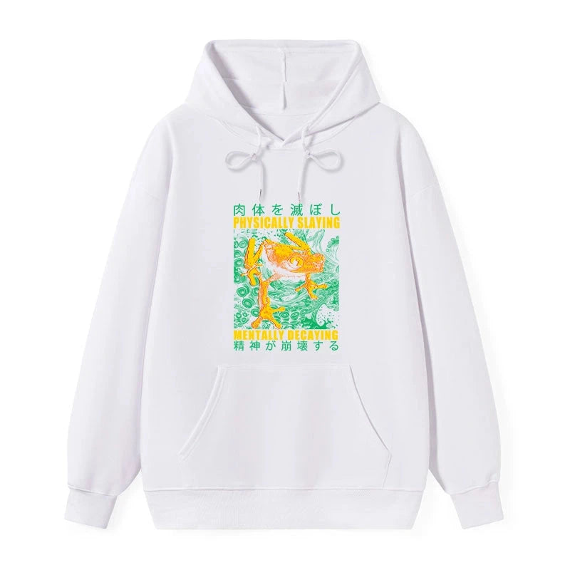 Tokyo-Tiger Physically Slaying Mentally Decaying Classic Hoodie