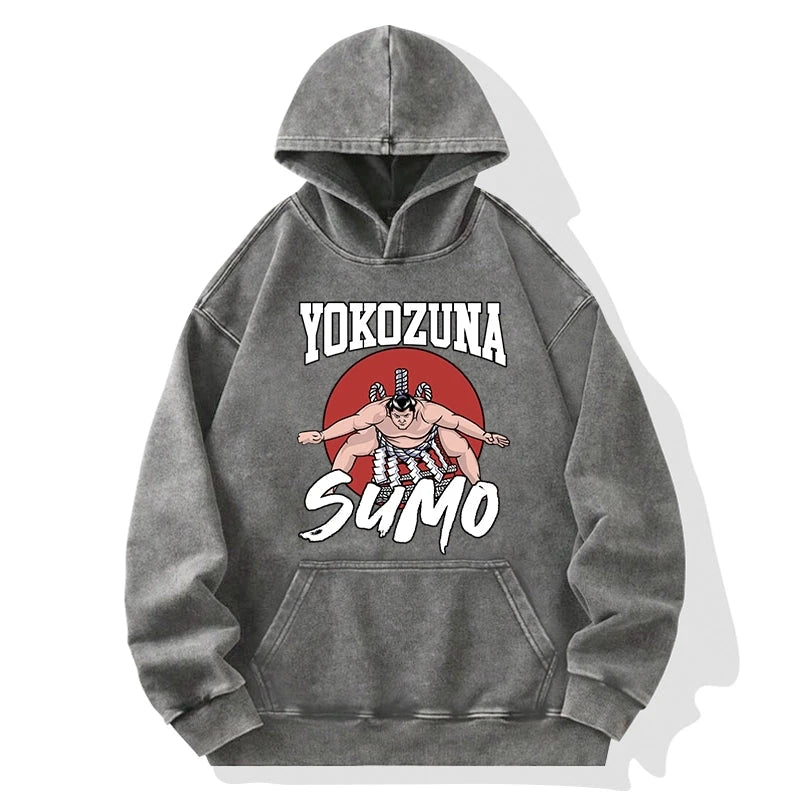 Tokyo-Tiger Yokozuna Sumo Washed Hoodie