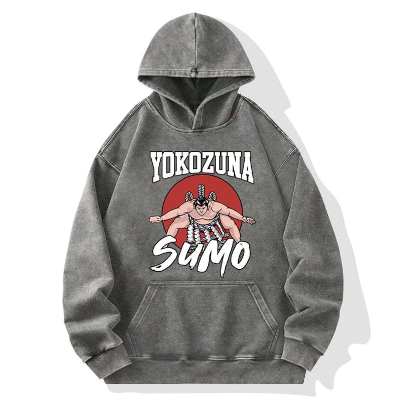 Tokyo-Tiger Yokozuna Sumo Washed Hoodie