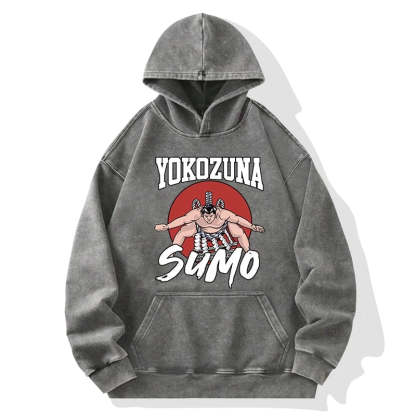 Tokyo-Tiger Yokozuna Sumo Washed Hoodie