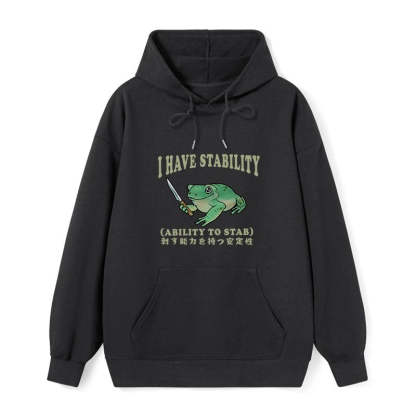 Tokyo-Tiger Mentally Stable Assassin Frog Classic Hoodie