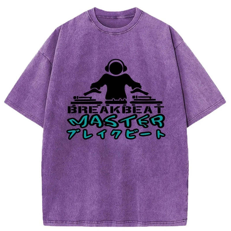 Tokyo-Tiger Breakbeat Master Washed T-Shirt