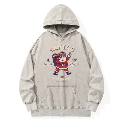 Tokyo-Tiger Santa's Coal Club Japan Washed Hoodie