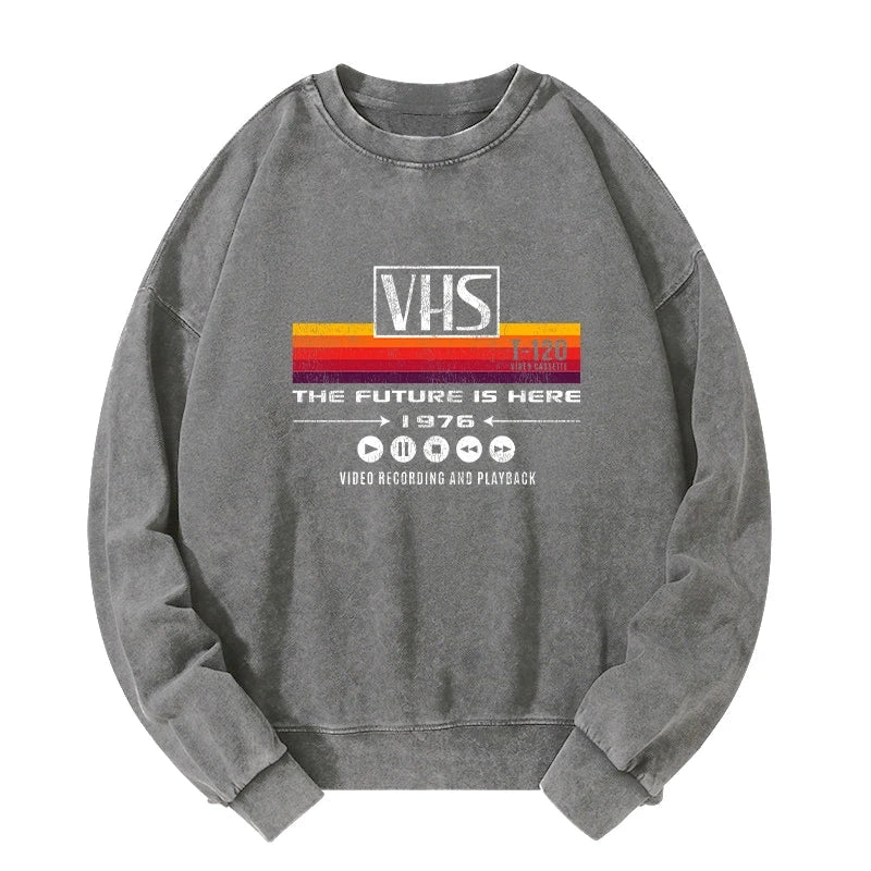 Tokyo-Tiger The Future Is Here Japanese Washed Sweatshirt