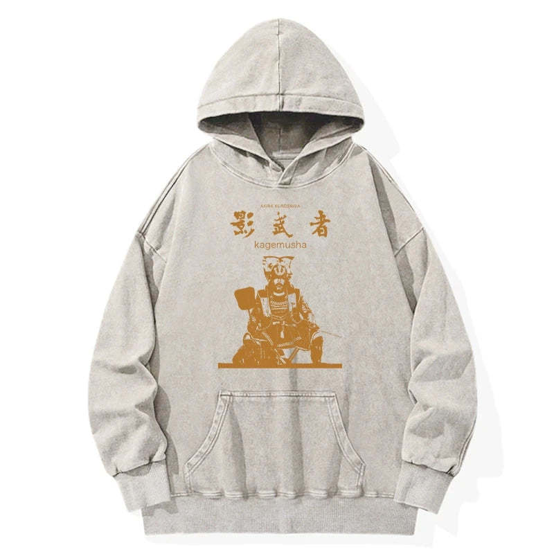 Tokyo-Tiger Japanese Shadow Samurai Washed Hoodie Sale