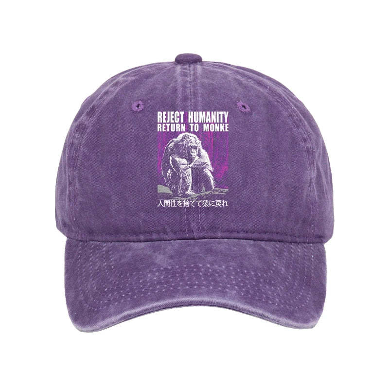 Tokyo-Tiger Reject Humanity Return To Monkey Washed Cap