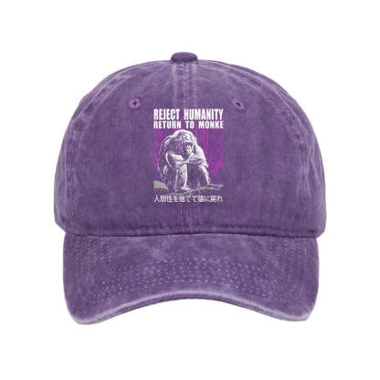 Tokyo-Tiger Reject Humanity Return To Monkey Washed Cap