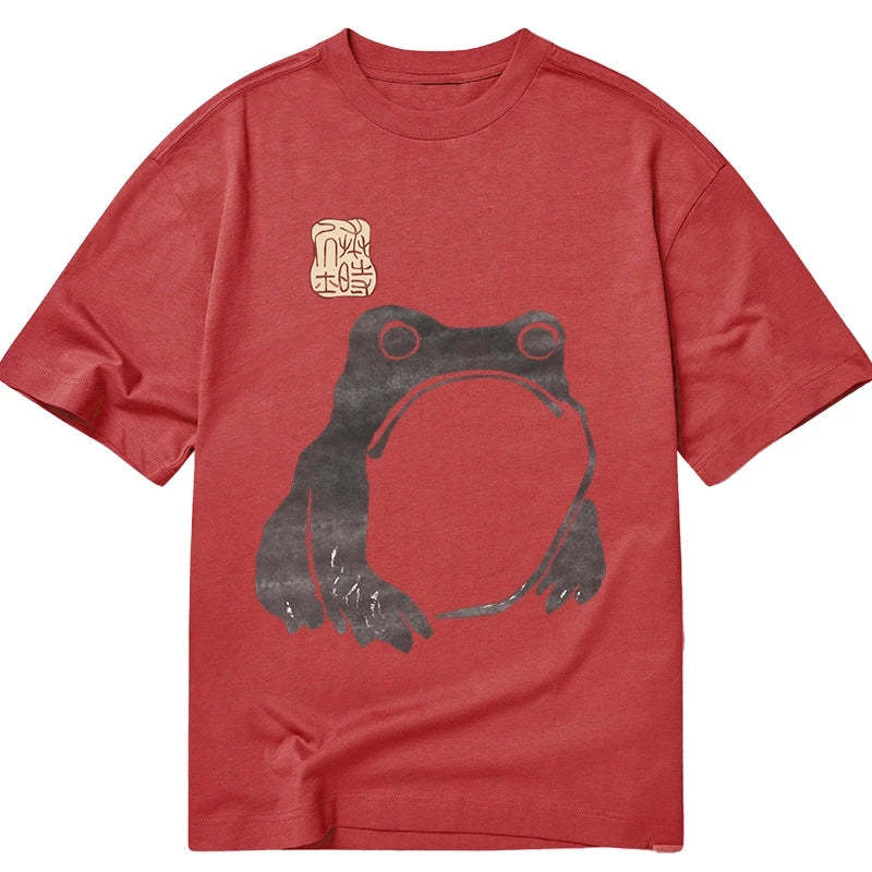 Tokyo-Tiger Matsumoto Hoji woodblock print frog Classic T-Shirt