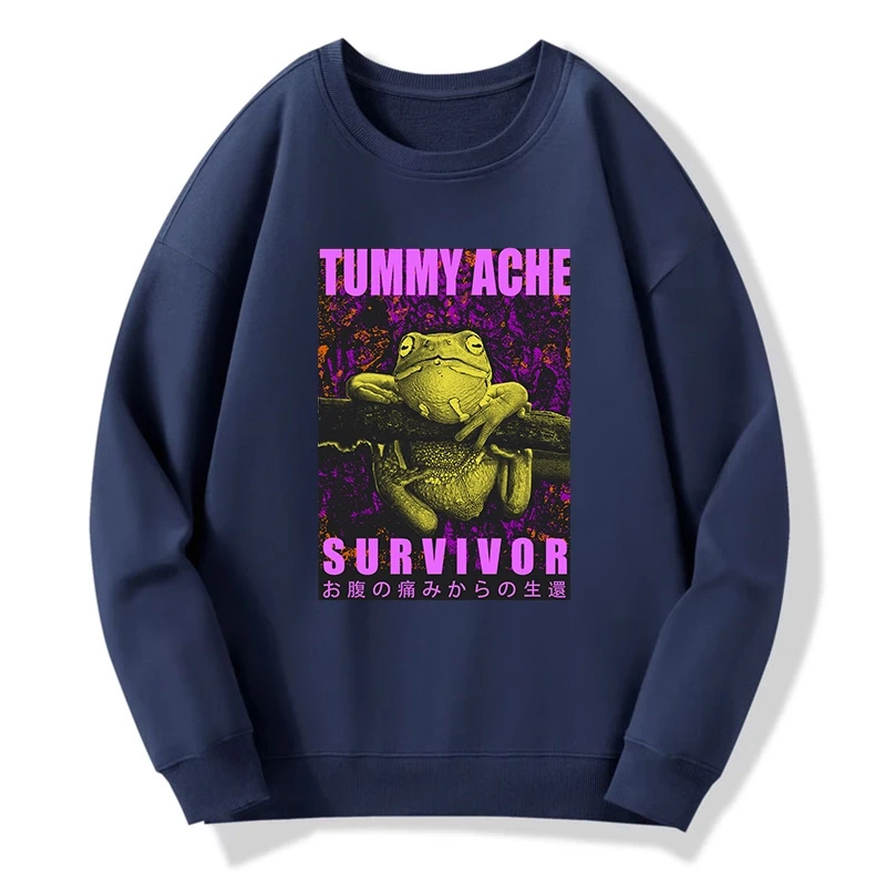 Tokyo-Tiger A Frog With Stomachache Sweatshirt