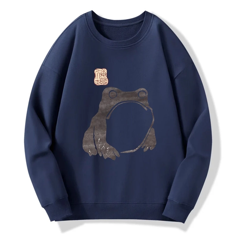 Tokyo-Tiger Matsumoto Hoji woodblock print frog Sweatshirt