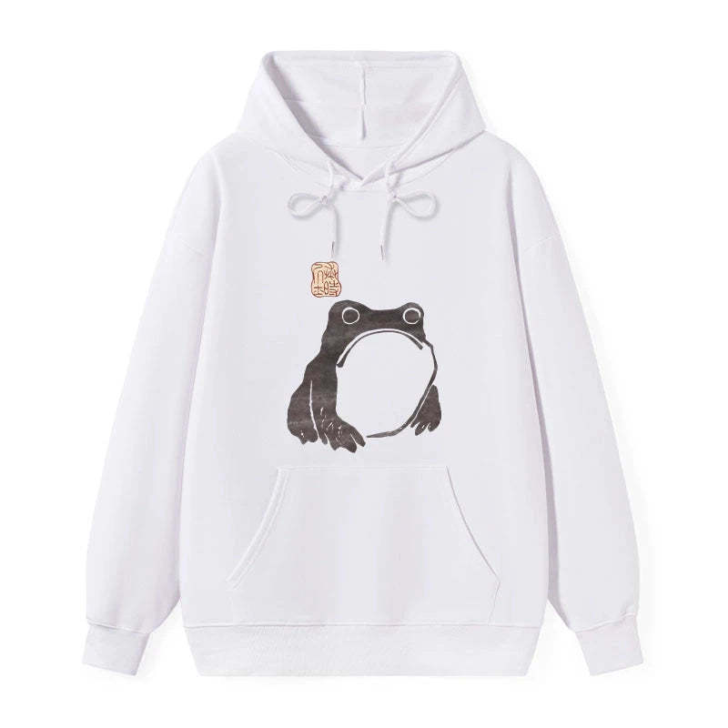 Tokyo-Tiger Matsumoto Hoji Woodblock Print Frog Classic Hoodie Sale