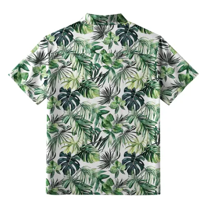 Tokyo-Tiger Tropical Leaf Dance Aloha Hawaiian Shirt