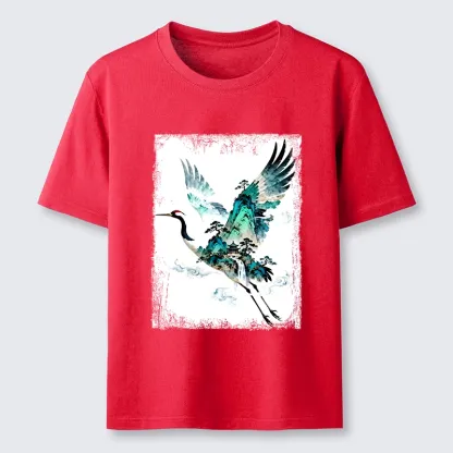 Tokyo-Tiger Mountain Crane Spirit Classic T-Shirt