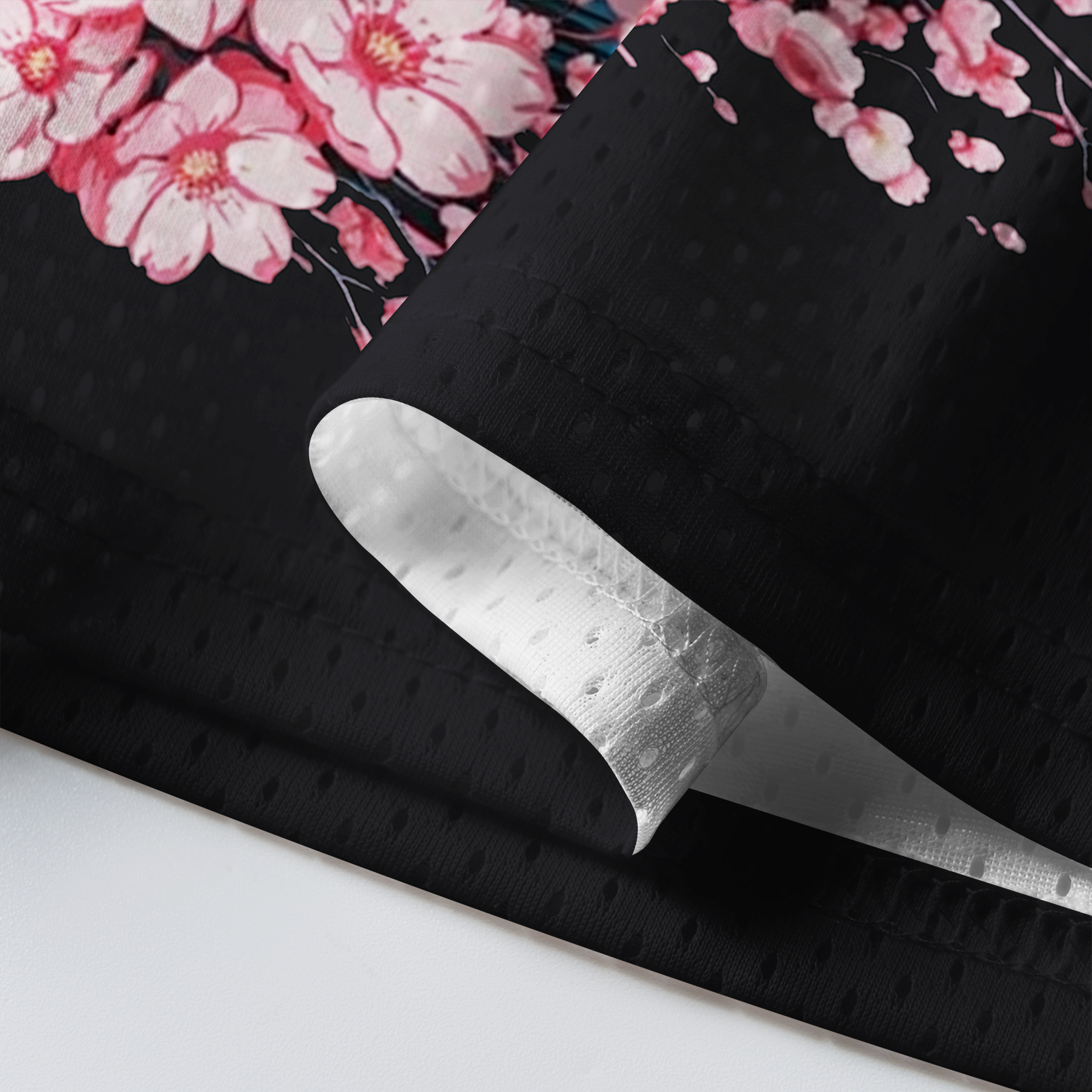 Tokyo-Tiger Lunar Tokyo Skyline Mesh Jersey