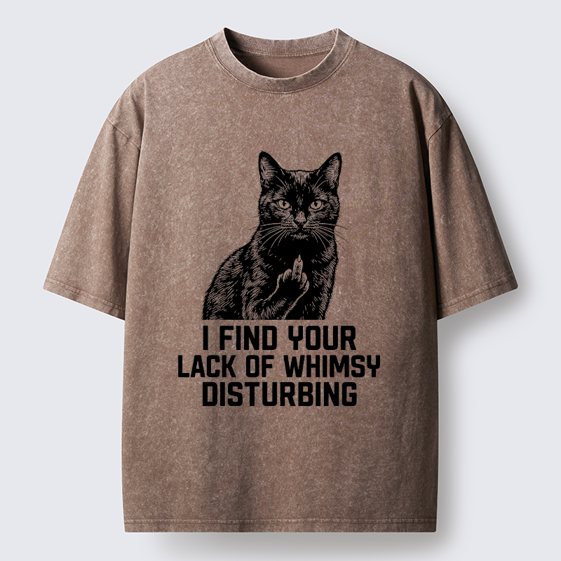 Tokyo-Tiger Cool Cat Humor Art Washed T-Shirt