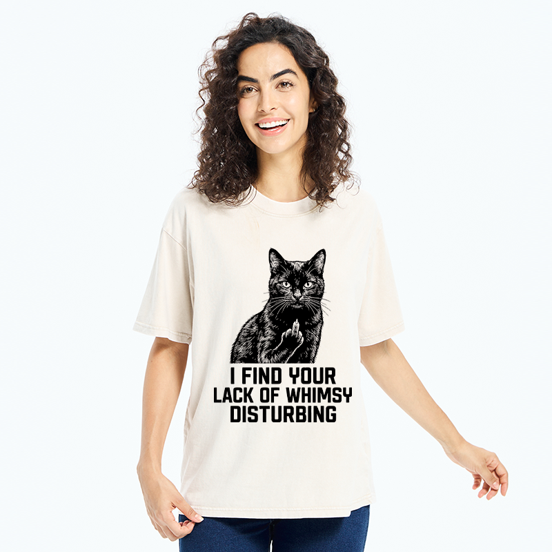 Tokyo-Tiger Cool Cat Humor Art Washed T-Shirt
