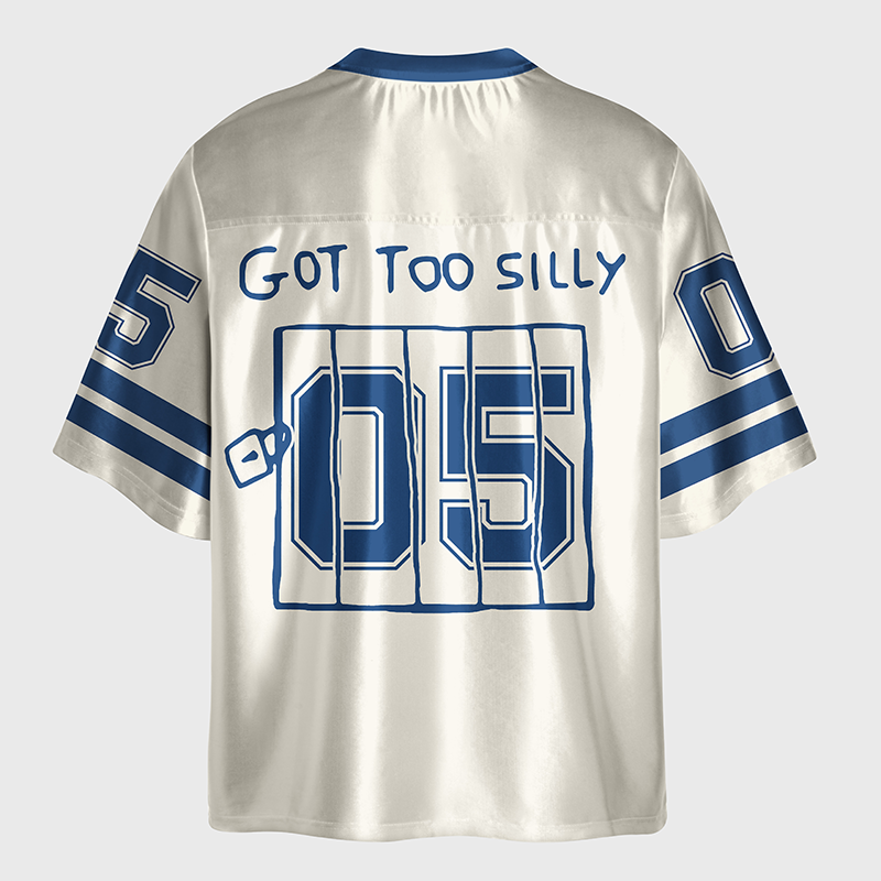 Tokyo-Tiger Got Too Silly Goose Glossy Oversized Jersey