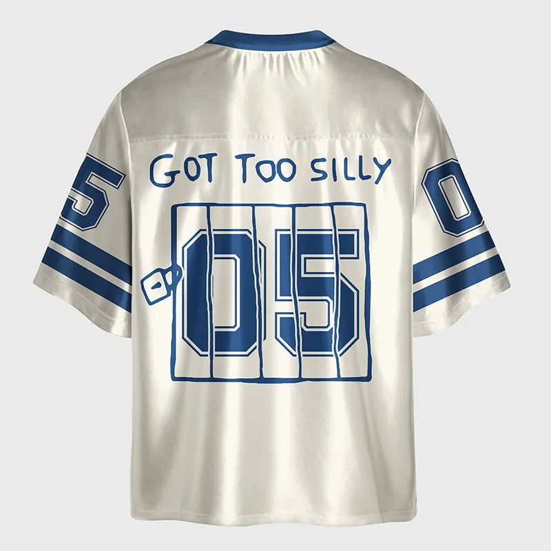 Tokyo-Tiger Got Too Silly Goose Glossy Oversized Jersey